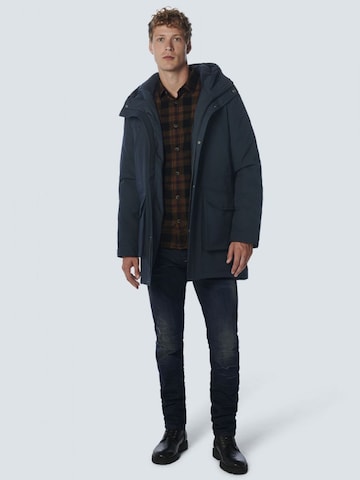 No Excess Winterjas in Blauw