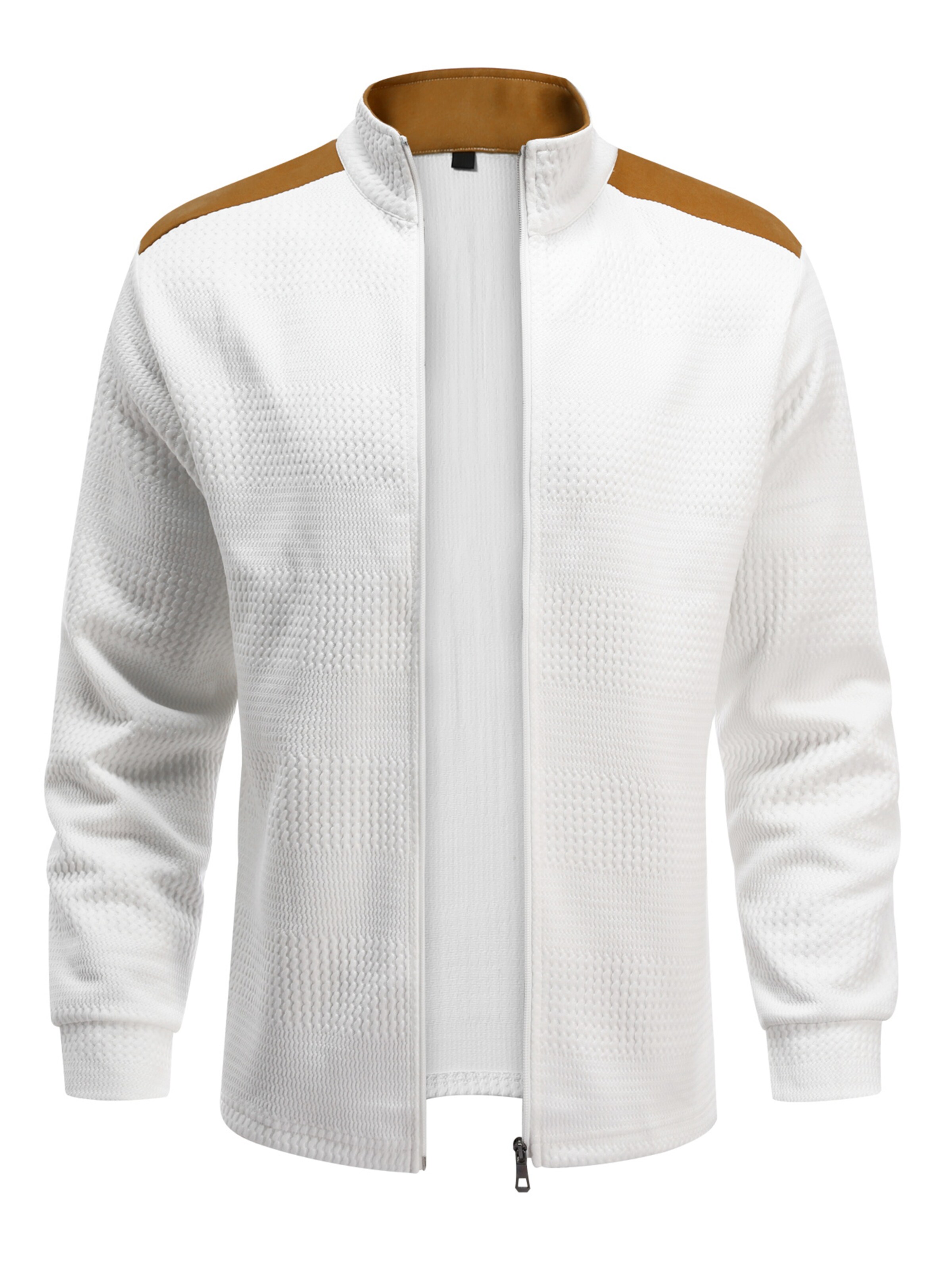 Youthup Athletic Cardigan in White