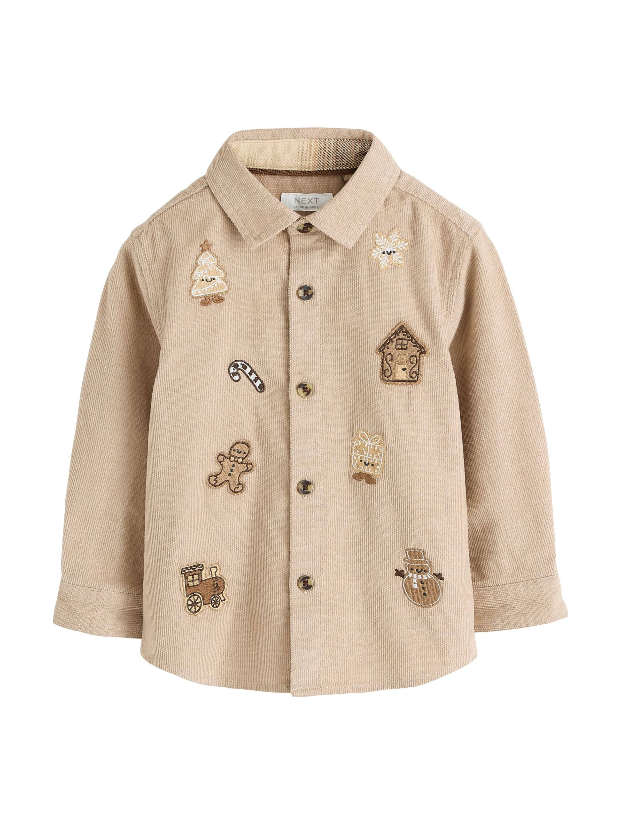 Regular fit Camicia di Next in marrone: frontale