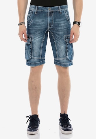 CIPO & BAXX Regular Jeans 'ELOY' in Blauw: voorkant