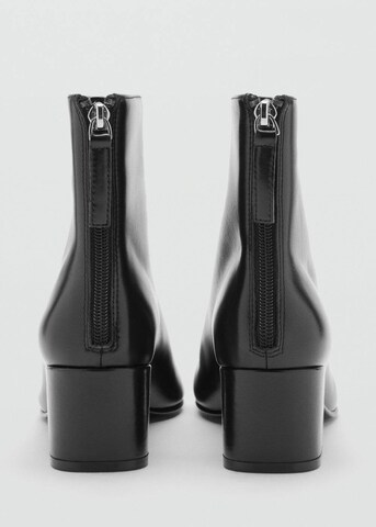 MANGO Ankle Boots in Black