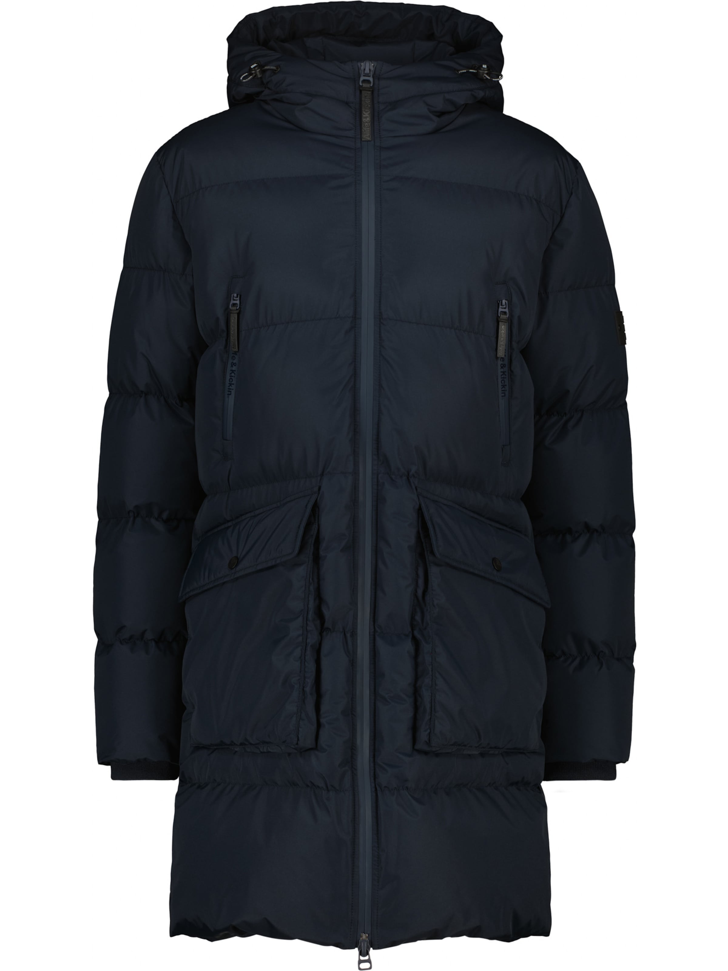 alife & kickin Winter Jacket 'NinoAK A' in Blue: front