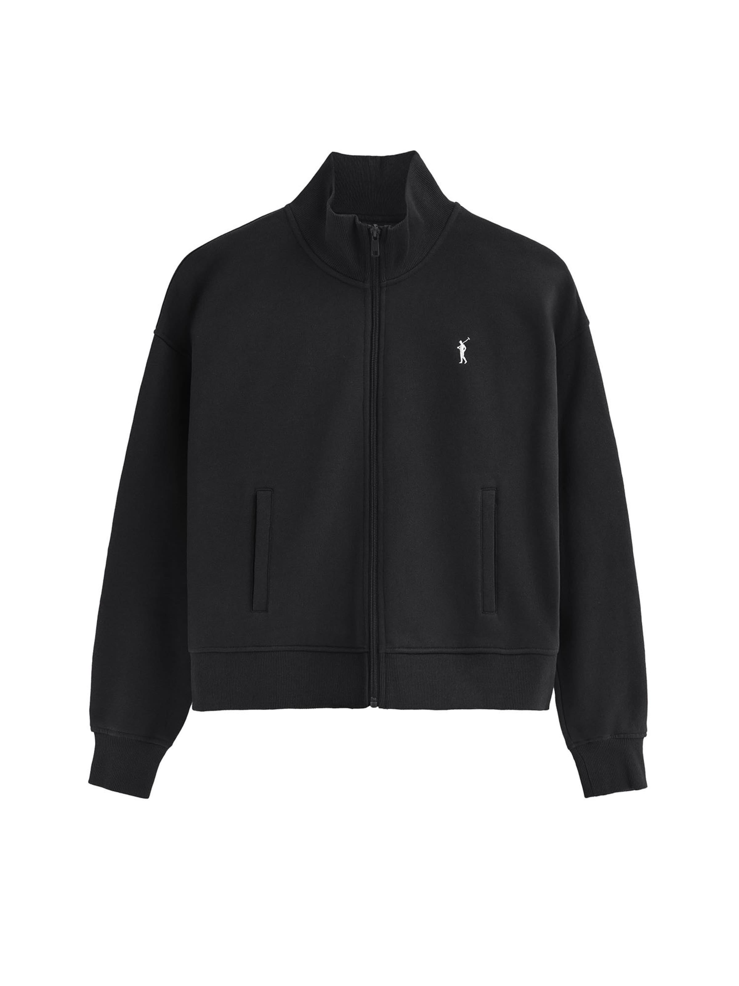 Polo Club Sweatshirt in Black: front