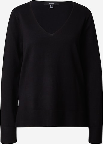 VERO MODA Свитер 'Silje' в Черный: спереди