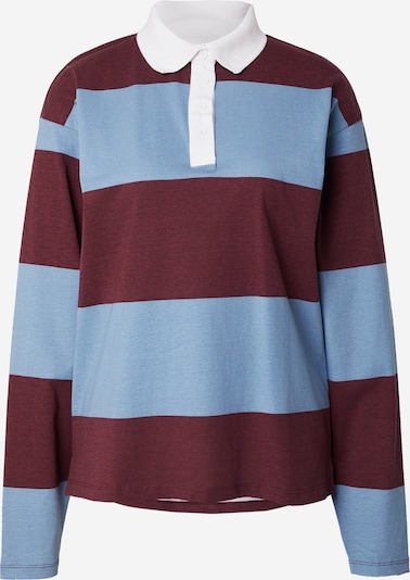 studioselect Camiseta 'Elain' en azul cielo / rojo oscuro / blanco, Vista del producto