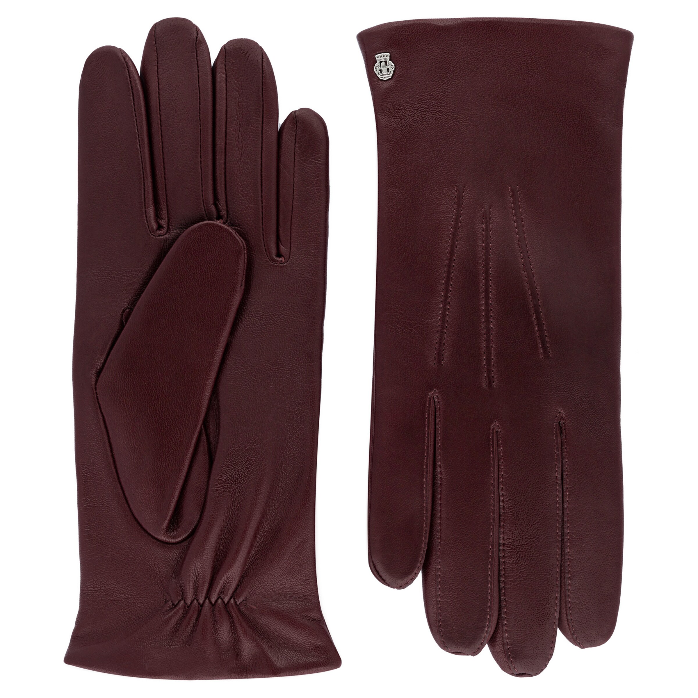 Mezzoguanti 'DOVER' di Roeckl in rosso: frontale