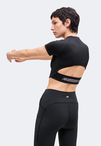 T-shirt fonctionnel new balance en noir