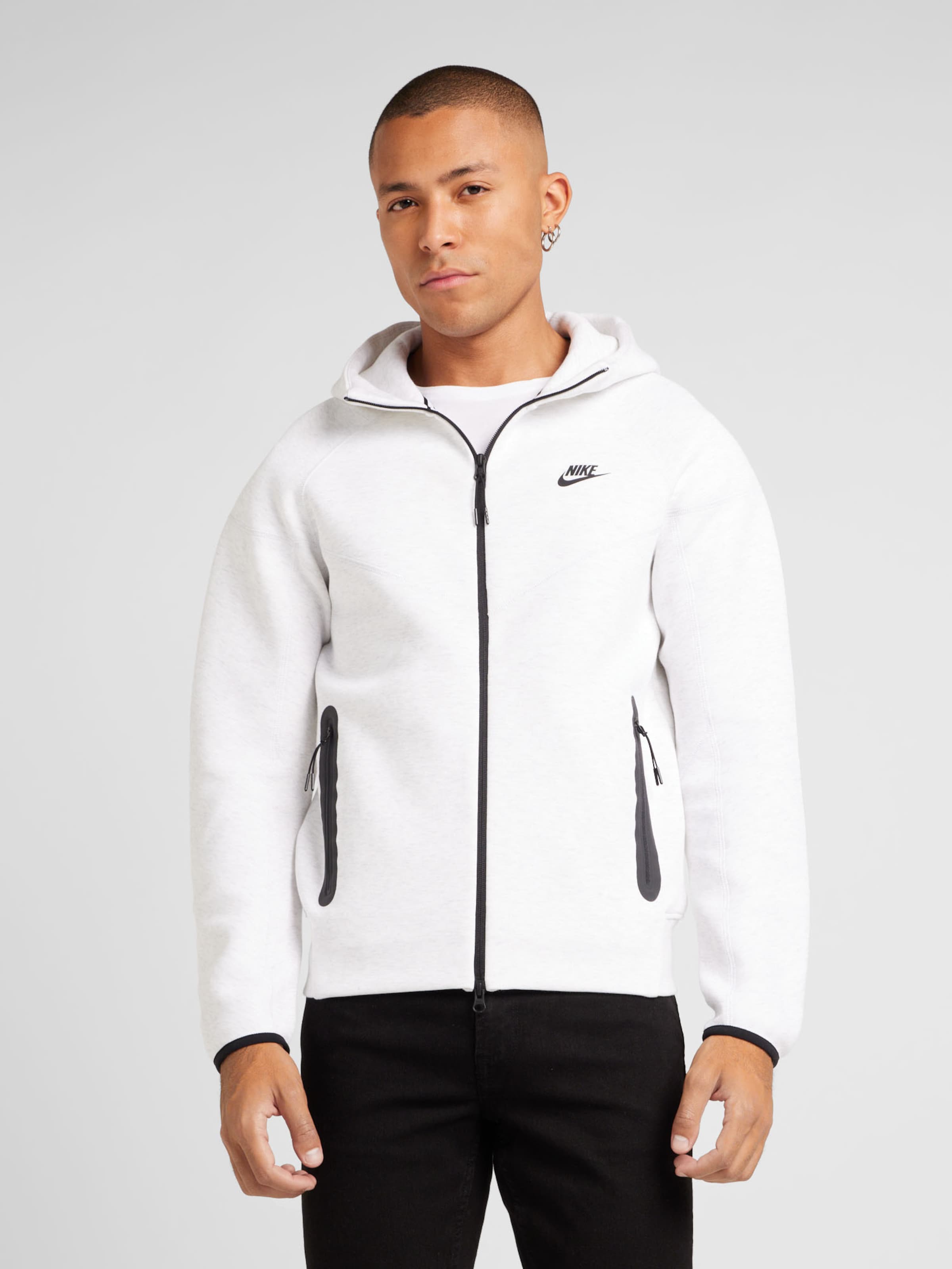 Veste de survetement Tech Fleece Nike Sportswear en Blanc Chine ABOUT YOU