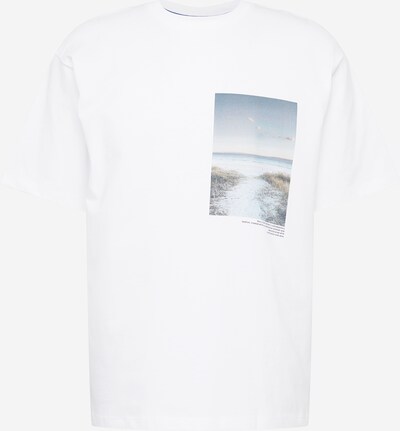 Marc O'Polo DENIM T-Shirt en mélange de couleurs / blanc cassé, Vue avec produit