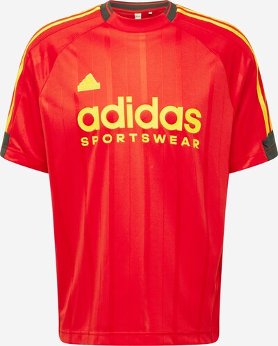 ADIDAS SPORTSWEAR Sportshirt 'TIRO' in gelb / rot / schwarz, Produktansicht