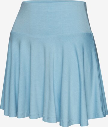 VIVANCE Skinny Skirt in Blue