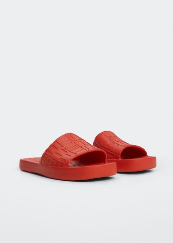 MANGO Mules in Red