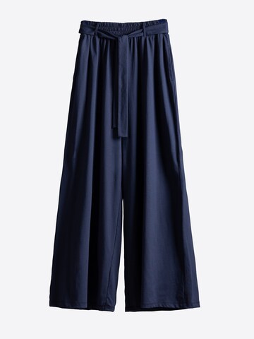 Wide Leg Pantalon 'Connect Me' 4TAILORS en bleu