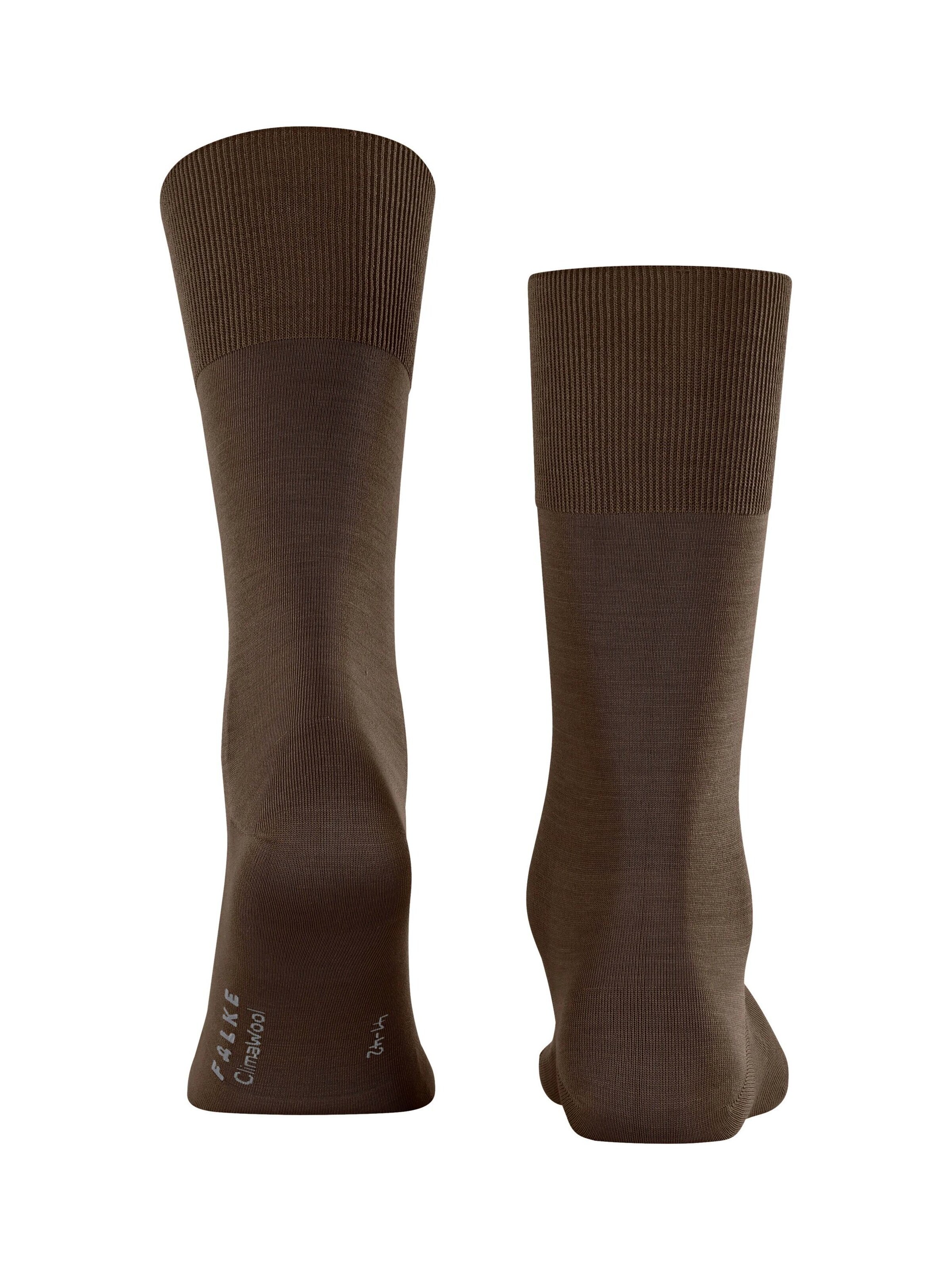 FALKE Socken 'ClimaWool'‌‌‌‌‌‌‌‌‌ in Braun