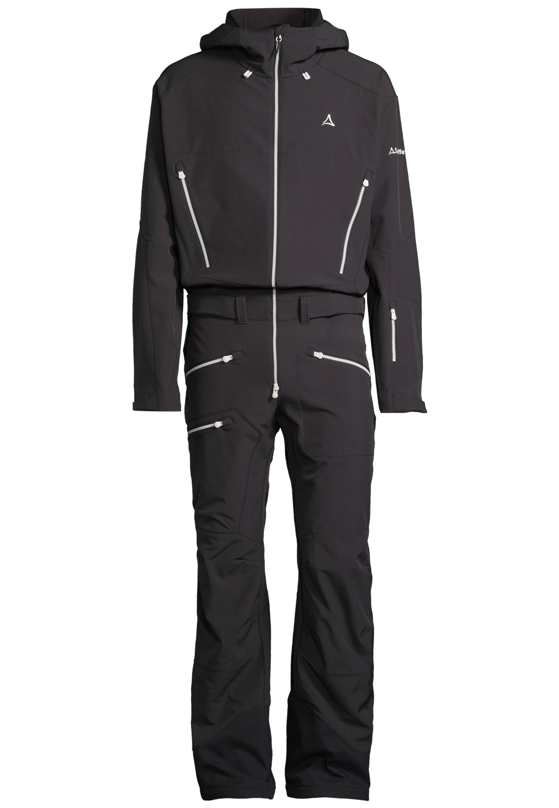 Completo sportivo 'Hintertux' di Schöffel in nero: frontale