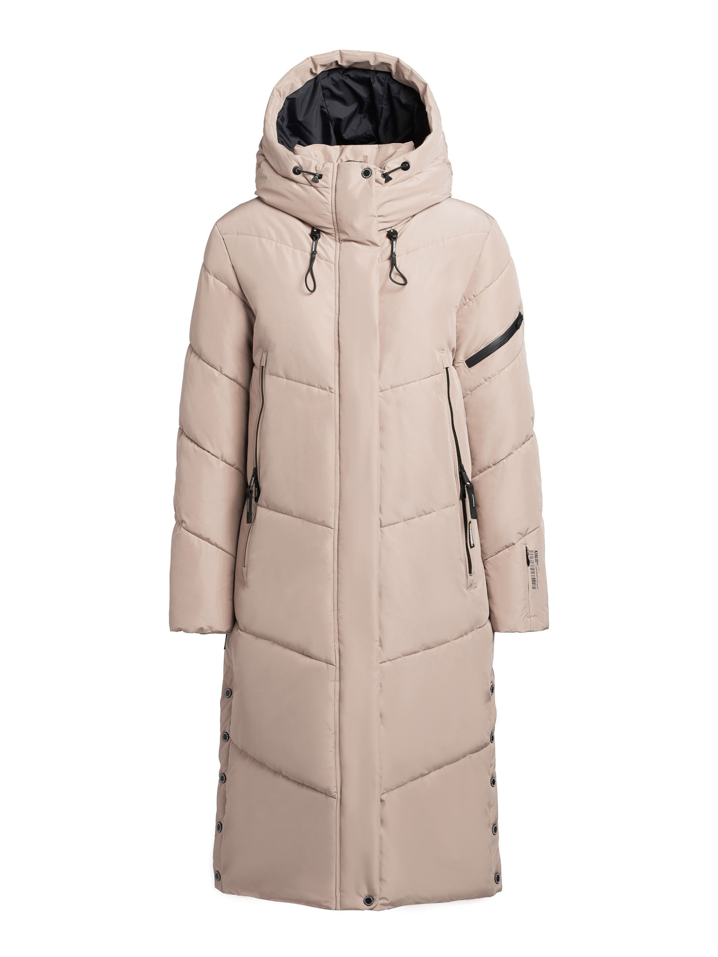 khujo Зимнее пальто 'Sonje5' в Бежевый: спереди
