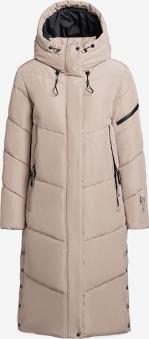 Manteau d’hiver 'Sonje5' khujo en beige : devant