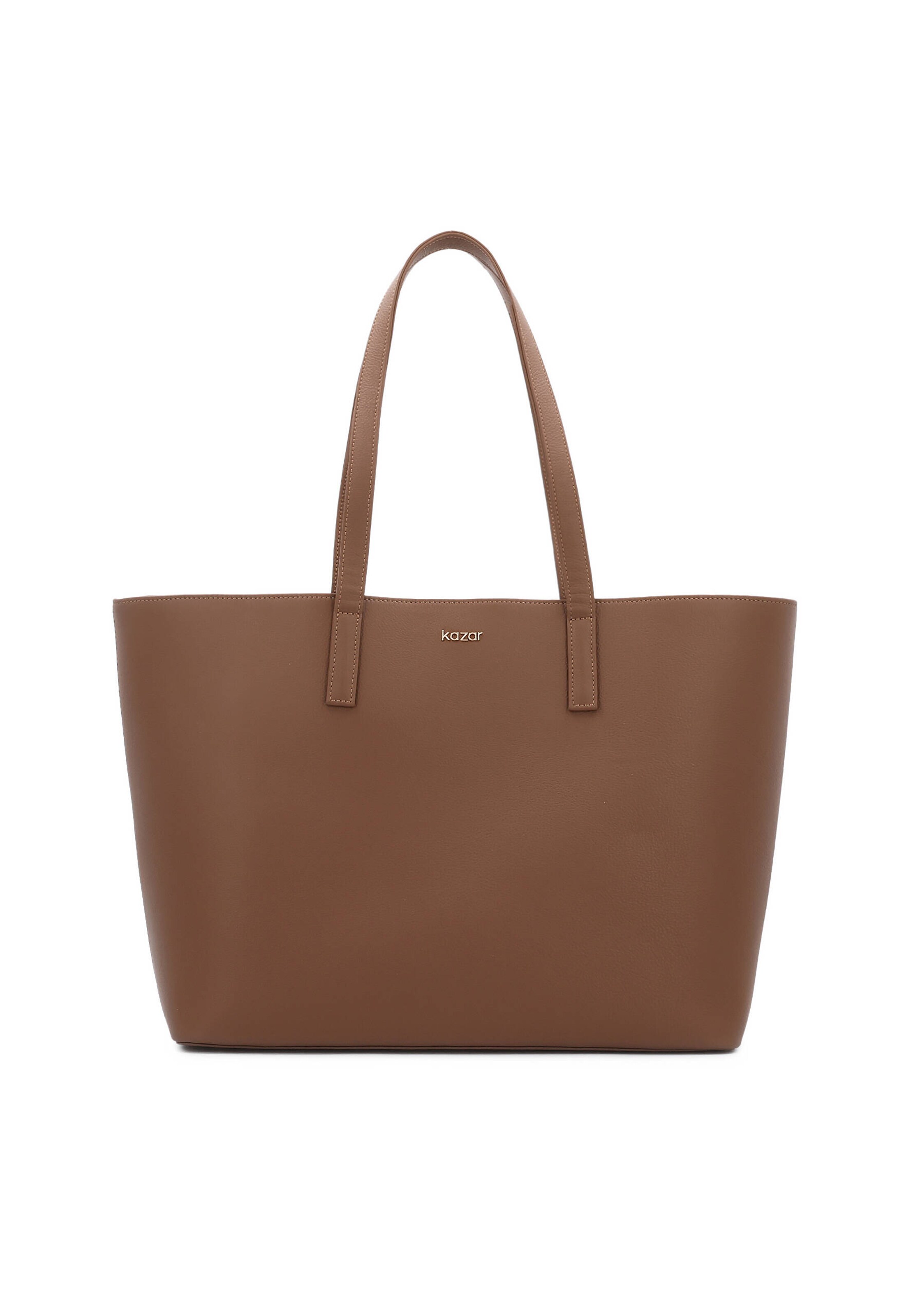 Kazar Ostoskassi värissä ruskea: etupuoli