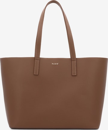 Kazar Ostoskassi värissä ruskea: etupuoli