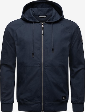 Ragwear Prehodna jakna 'Garoo' | modra barva: sprednja stran