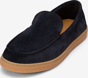 Marc O'Polo Mokassin in Blau: Vorderseite