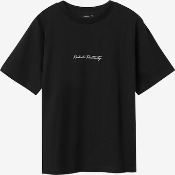 NAME IT Shirt in Zwart: voorkant