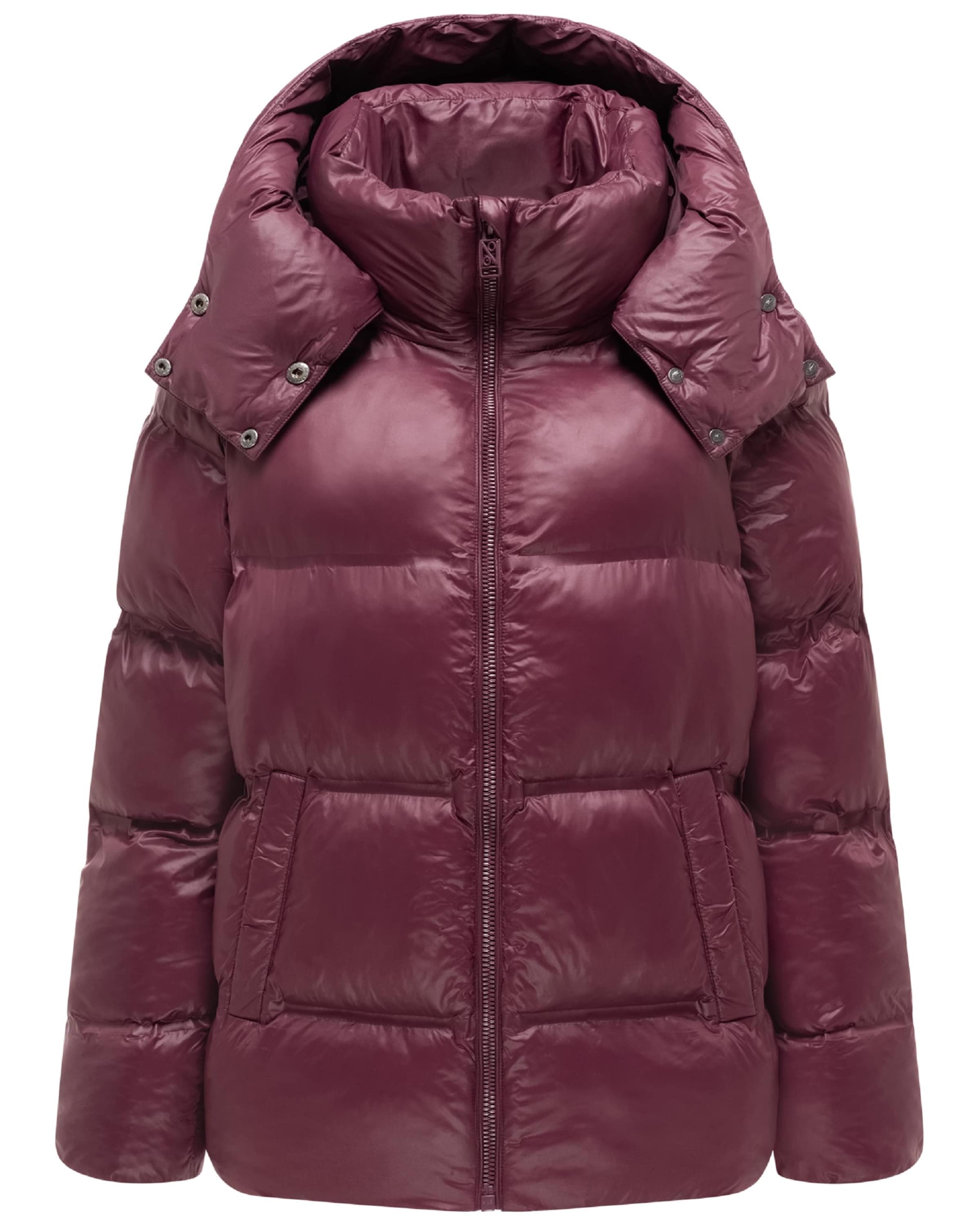 NAVAHOO Winterjas in Rood: voorkant