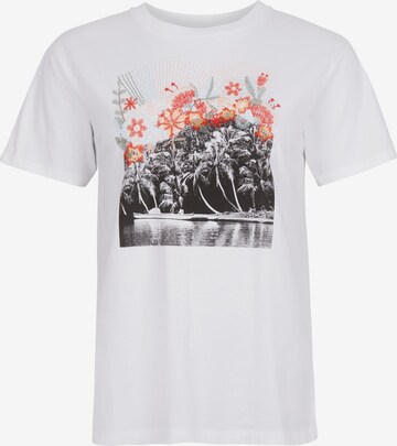 O'NEILL T-Shirt 'Palm' in Weiß: predná strana