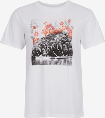 T-shirt 'Palm' O'NEILL en blanc : devant