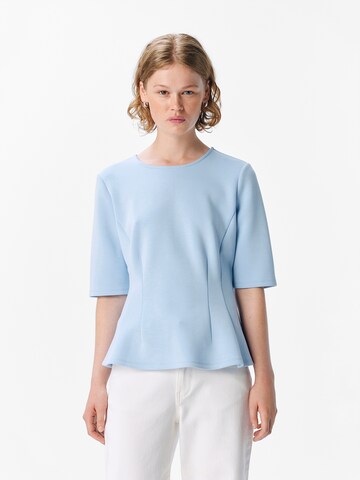 OBJECT Blouse 'OBJDORINA' in Blauw: voorkant