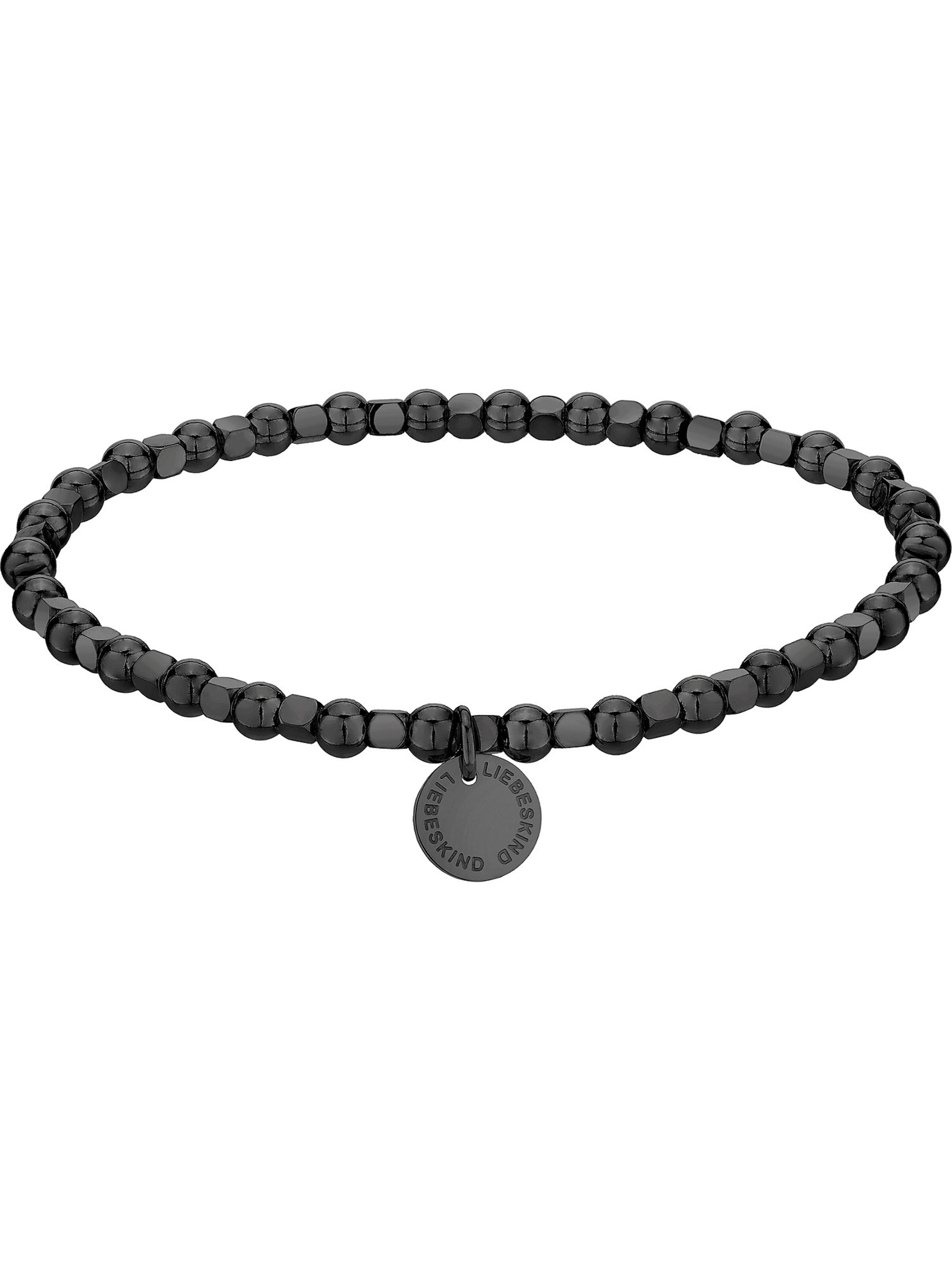 Liebeskind Berlin Armband in Zwart: voorkant