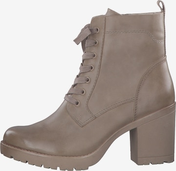 MARCO TOZZI Lace-Up Ankle Boots in Grey