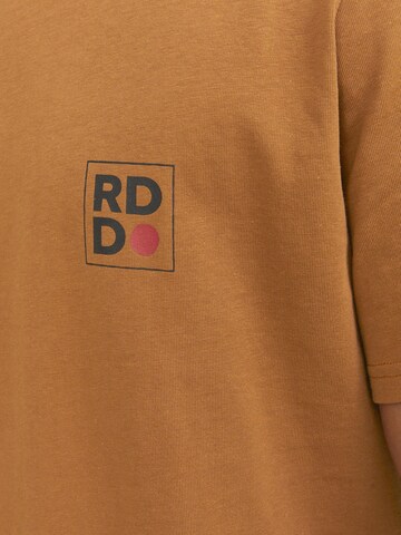 R.D.D. ROYAL DENIM DIVISION T-Shirt 'Aaron' in Braun