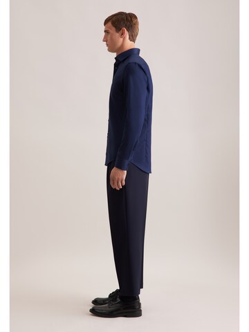 Coupe slim Chemise business SEIDENSTICKER en bleu