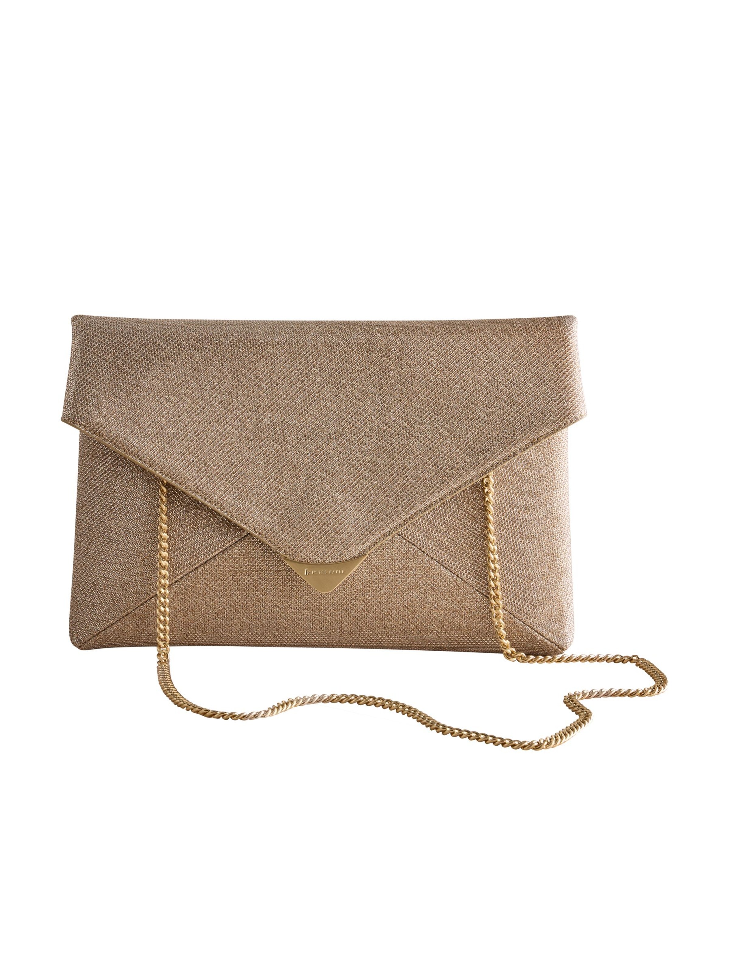 Pochette B by Ted Baker en or : devant