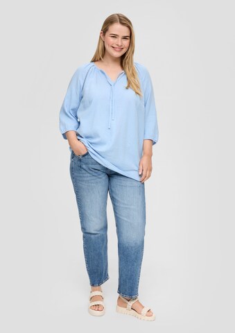 TRIANGLE Blouse in Blue