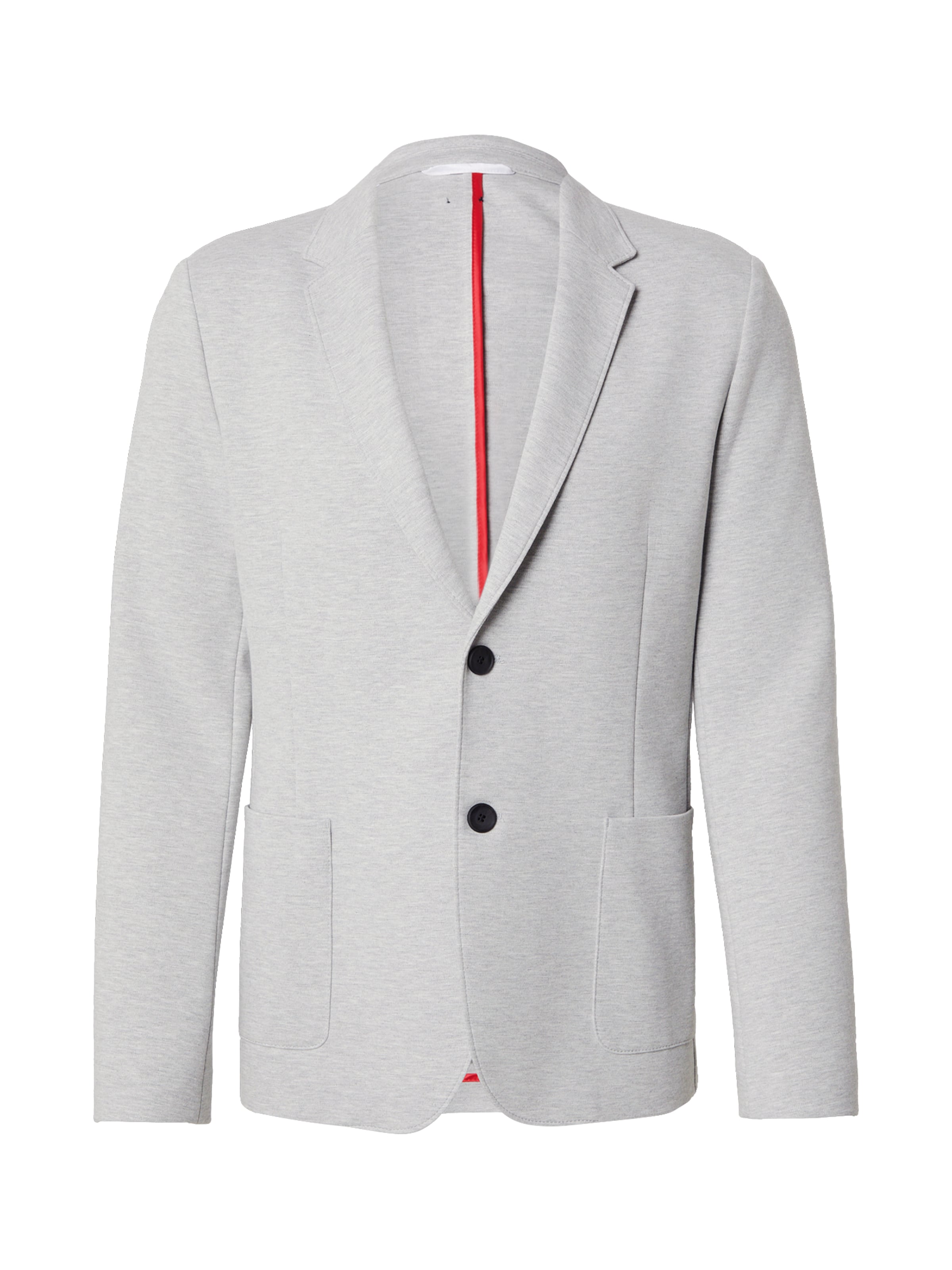 HUGO Regular fit Zakó 'Hagalto' - szürke: elől