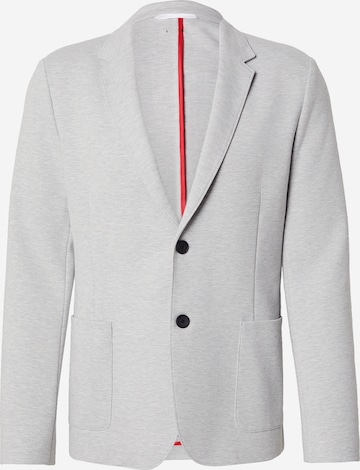 HUGORegular Fit Sako 'Hagalto' - siva boja: prednji dio