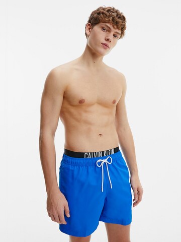 Calvin Klein Swimwear Σορτσάκι-μαγιό σε μπλε