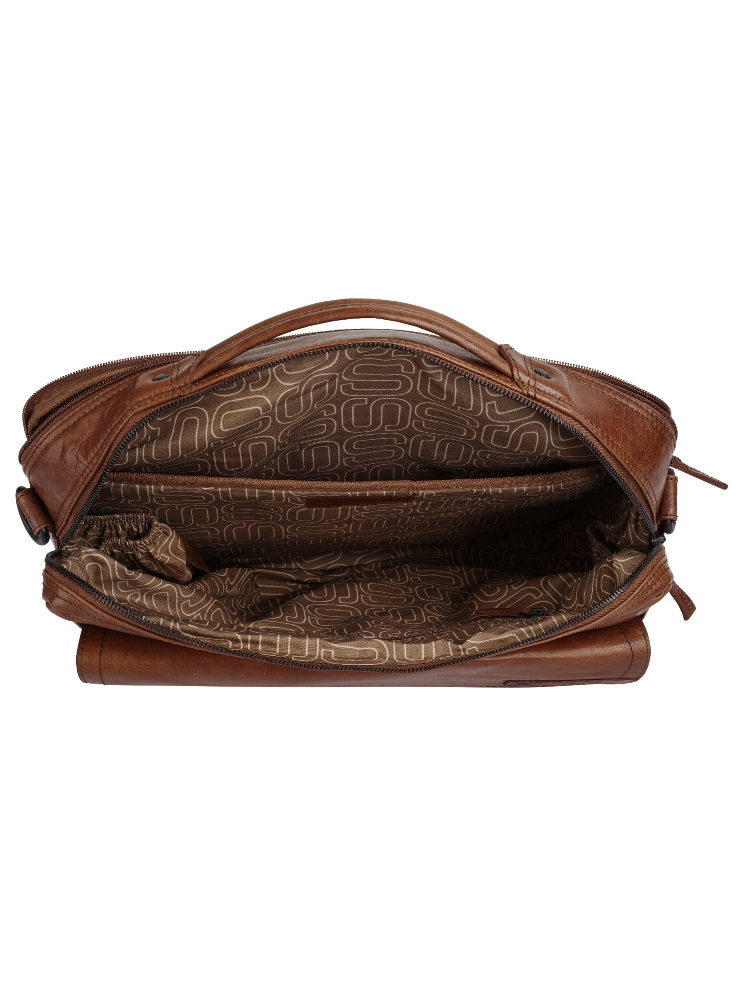 Sac d’ordinateur portable Spikes & Sparrow en marron