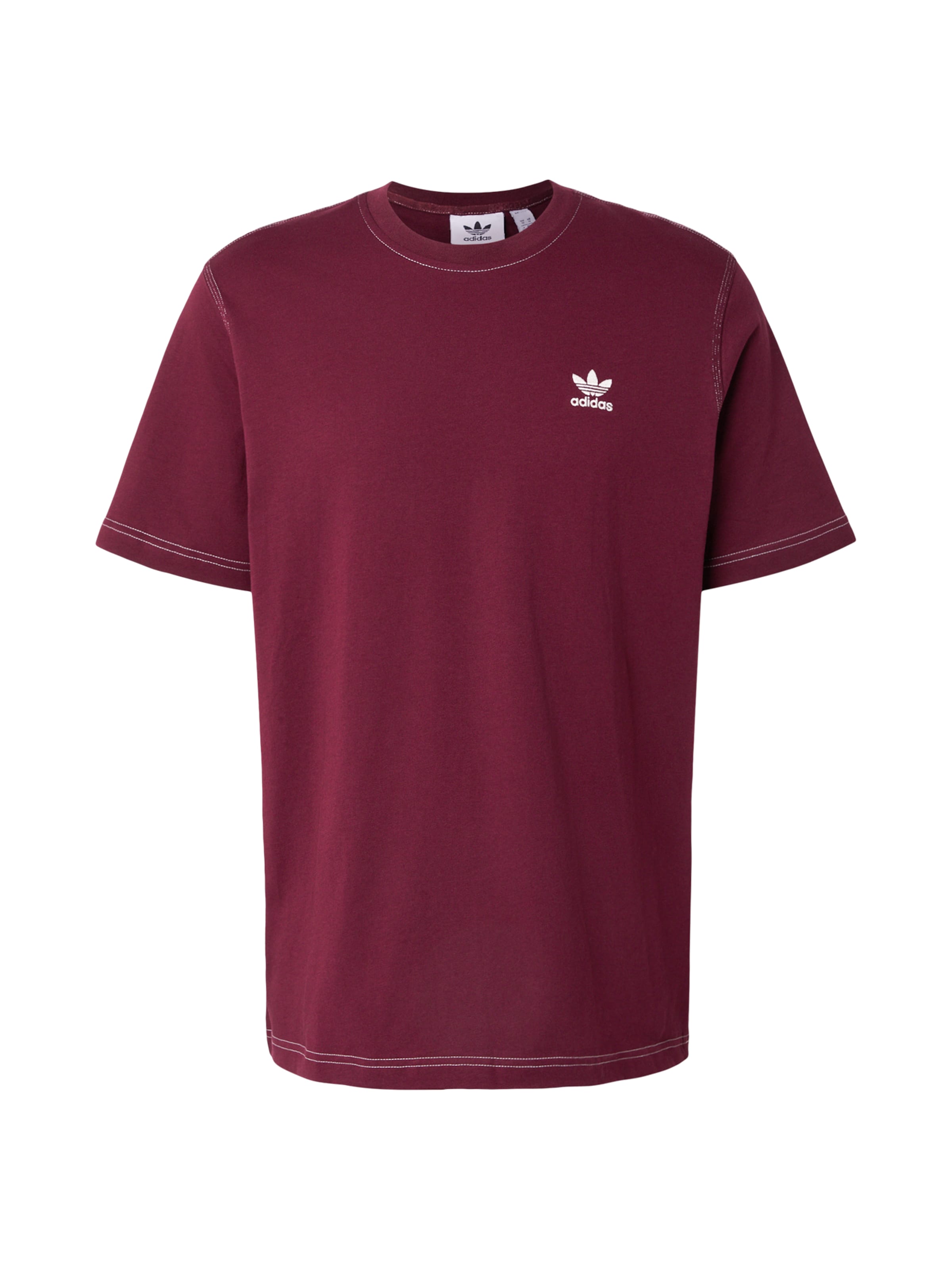 ADIDAS ORIGINALS Majica 'Essential' | rjava barva: sprednja stran