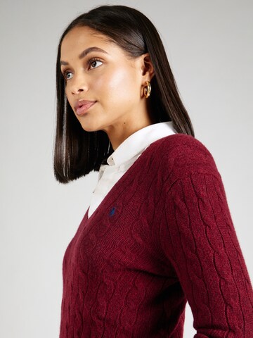 Pullover 'KIMBERLY' di Polo Ralph Lauren in rosso