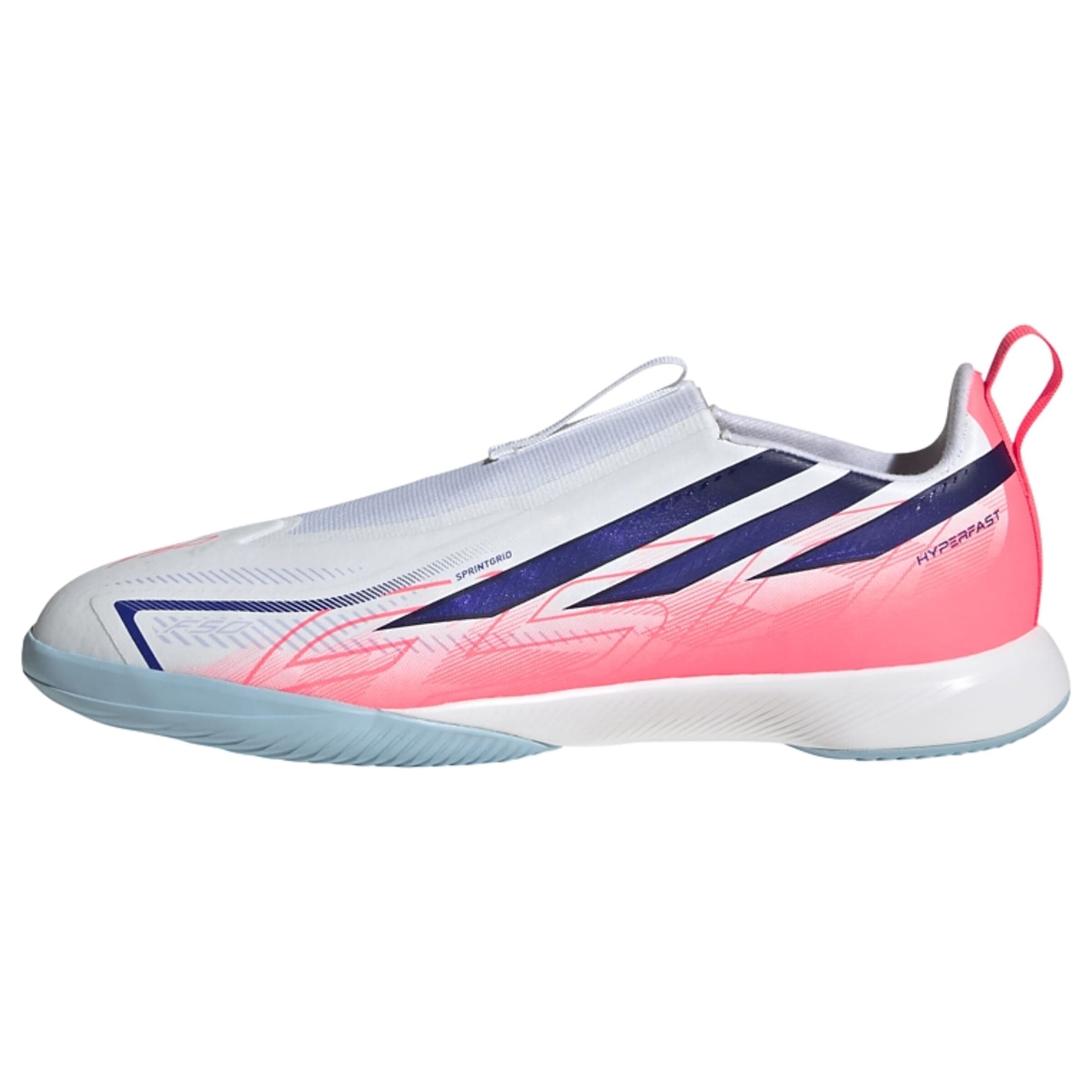 ADIDAS PERFORMANCE Sportschoen 'F50 Hyperfast League' in 31,5 in de kleur Marine / Oudroze / Wit, Productweergave
