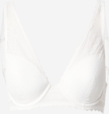 ESPRIT Triangle Bra in White: front