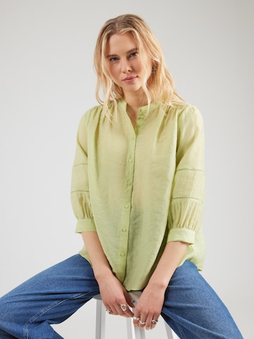 MORE & MORE Blouse in Groen: voorkant