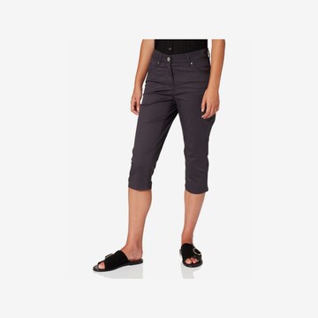 CECIL Slim fit Pants in Grey: front