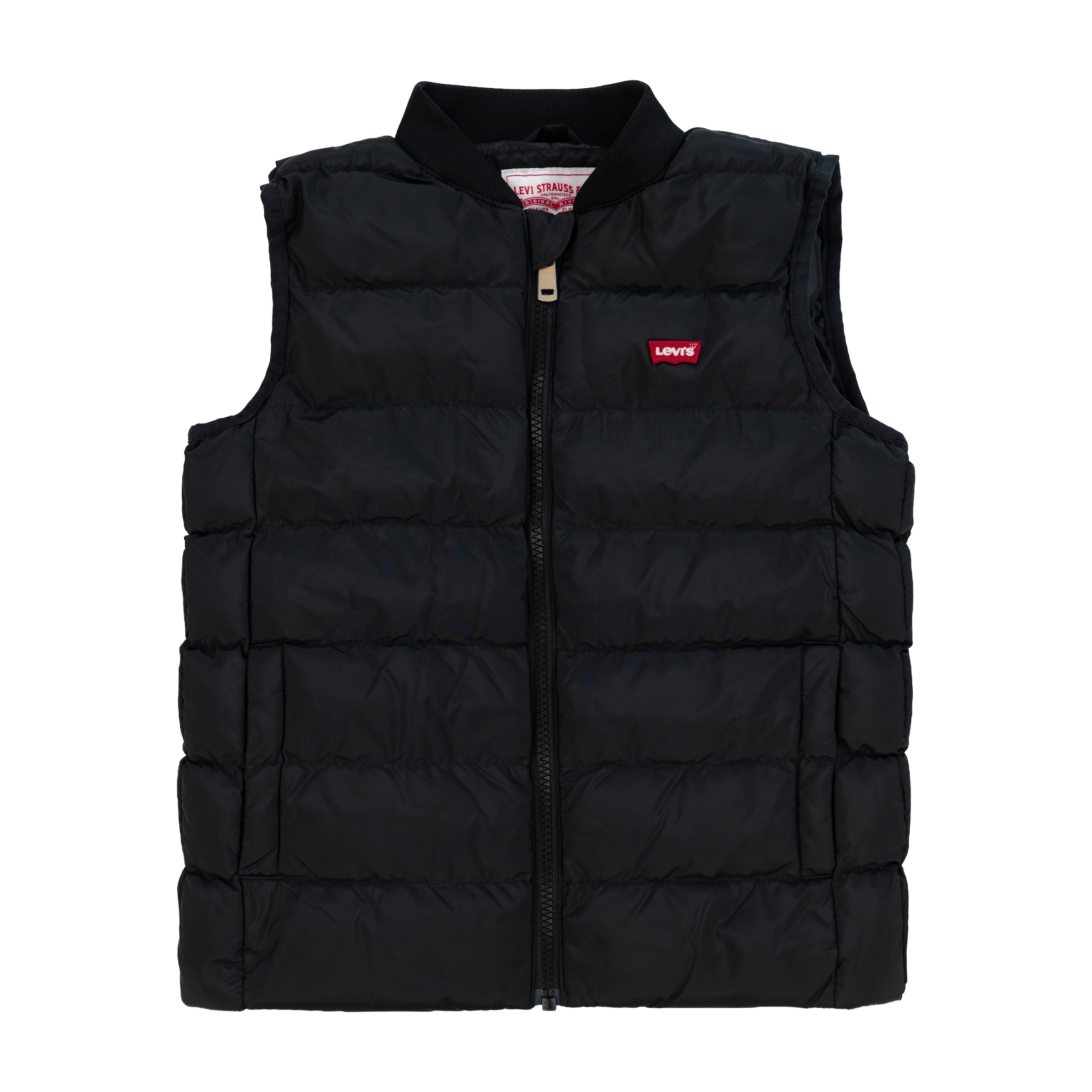 Levi's Kids Vest in Black: front
