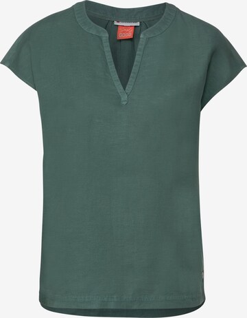 STREET ONE Blouse in Groen: voorkant