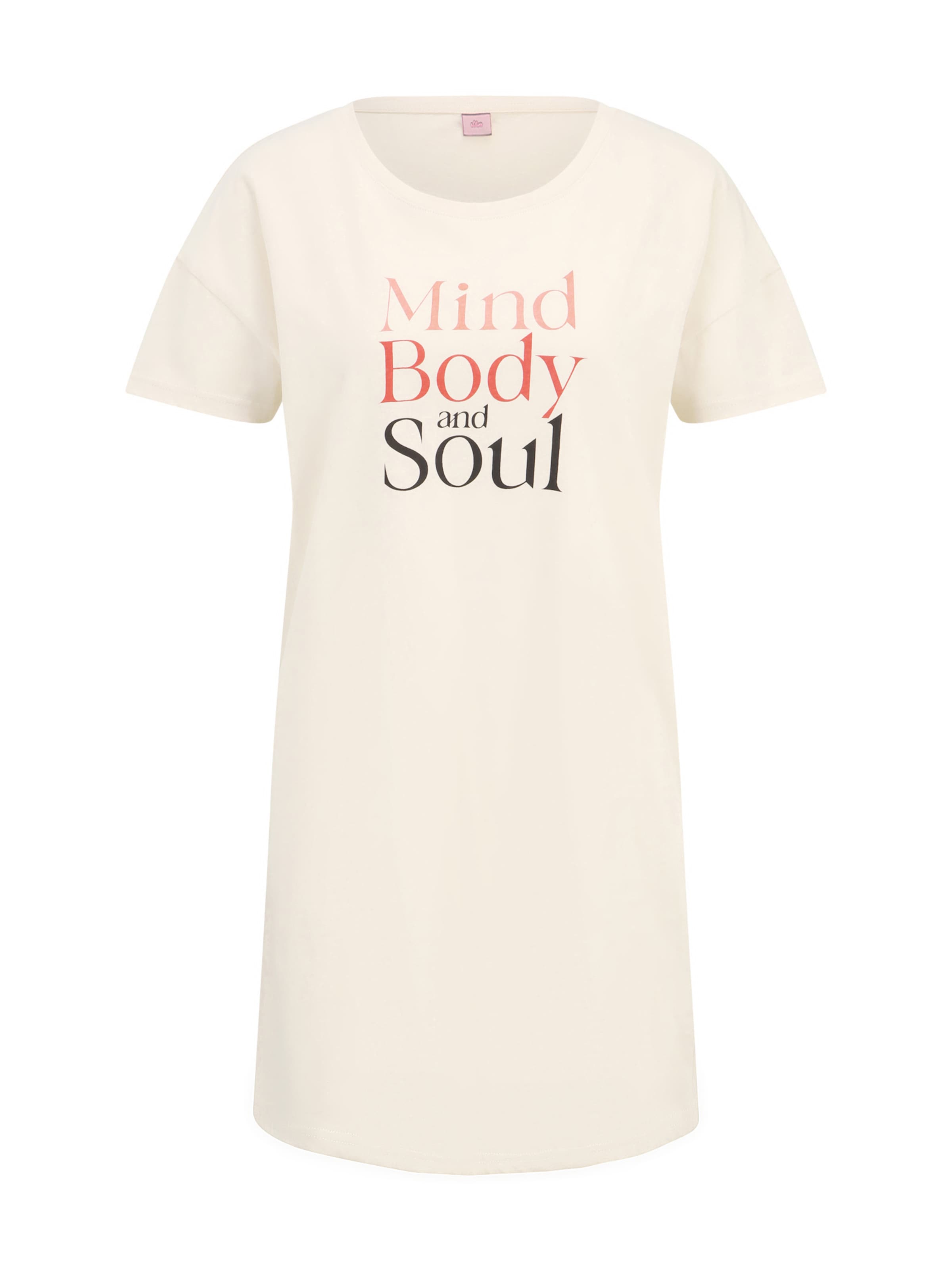 s.Oliver Noční košilka – béžová: přední strana