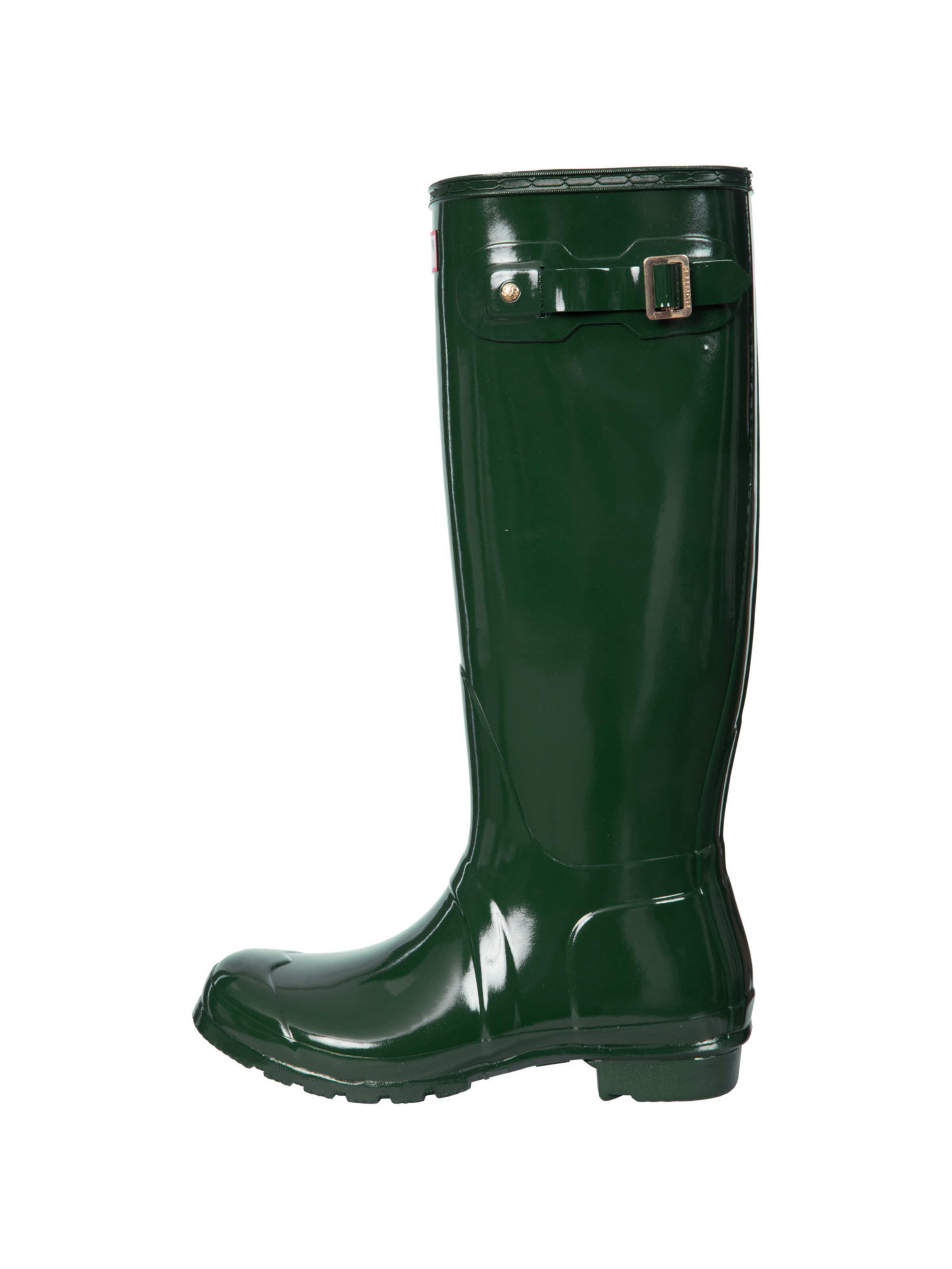 HUNTER - Botas de borracha em verde: lateral